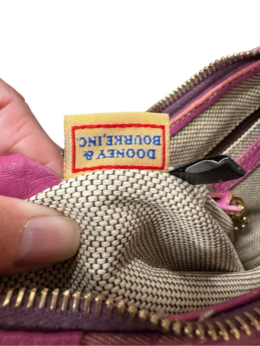 Dooney & Bourke Vintage Y2K Shoulder Baguette Hobo